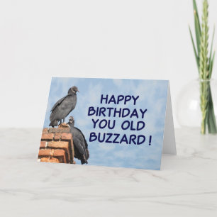 Feliz cumpleaños, vieja tarjeta de cumpleaños de B
