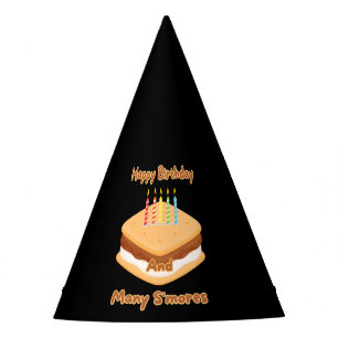 Feliz Cumpleaños Y El Gorra Fiesta De Many S'Mores