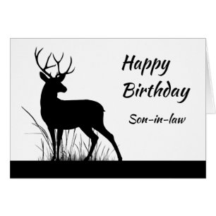 Feliz cumpleaños, yerno, venado