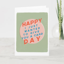 Feliz De Haber Querido Darle Tarjetas De Tarjeta