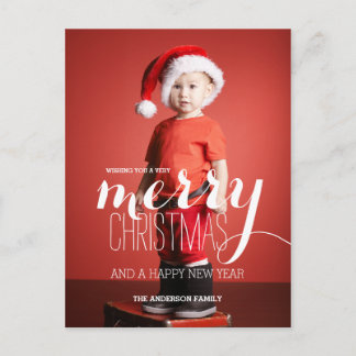 Feliz deseo navideño | Postal de Navidad