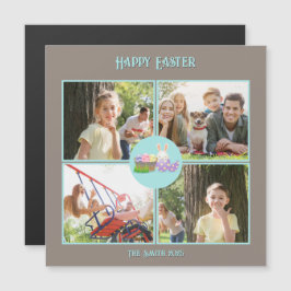 Feliz Deseos de Pascua Tarjeta Magnética