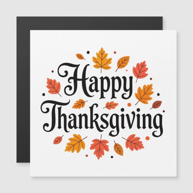 Feliz Día de Acción de Gracias (Anverso/Reverso)