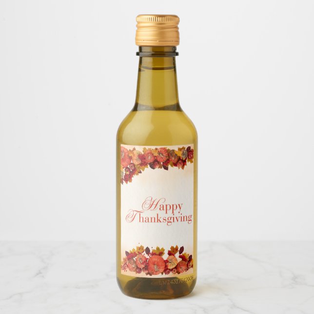 Feliz Día de Acción de Gracias (Anverso)