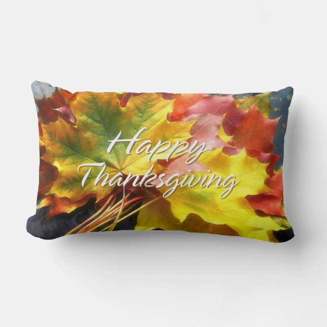 Feliz Día de Acción de Gracias 7 almohadas (Anverso)