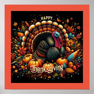 Feliz Día de Acción de Gracias, artistas y Posters