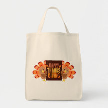 Feliz Día de Acción de Gracias Bolsa de Tote