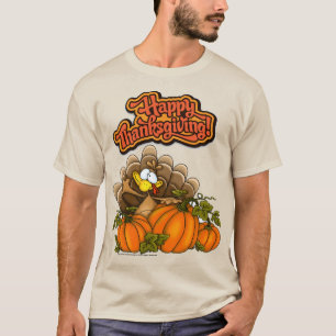 Feliz Día de Acción de Gracias Camiseta Graciosa