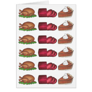 Feliz Día de Acción de Gracias Cena Cranberry Sauc