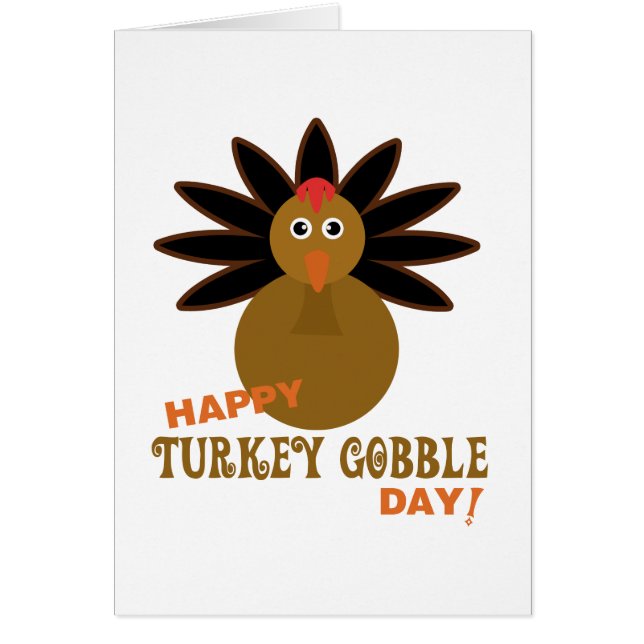 Feliz Día de Acción de Gracias en Turquía (Frente)