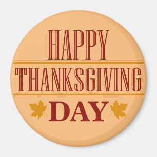 Feliz Día de Acción de Gracias Mejor imán