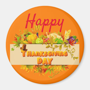 Feliz Día de Acción de Gracias Mejor imán