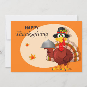 Feliz Día de Acción de Gracias, tarjeta de vacacio