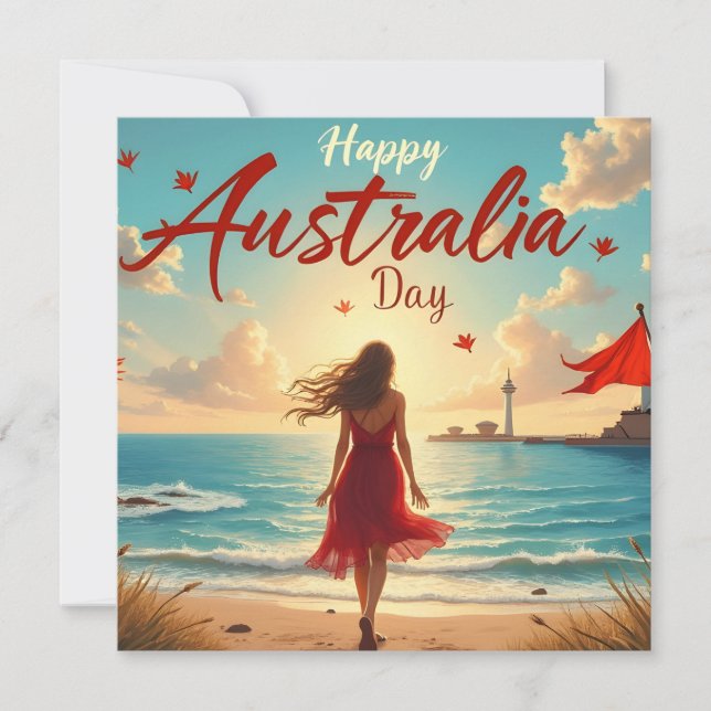 Feliz Día de Australia (Anverso)