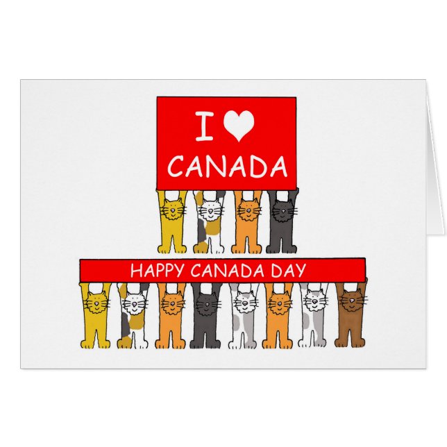 Feliz Día de Canadá (Anverso (Horizontal))