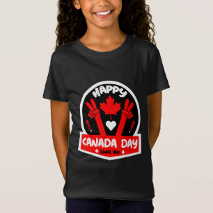 Feliz Día de Canadá 1ro de julio camiseta