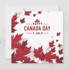 Feliz Día de Canadá tarjetas de felicitación