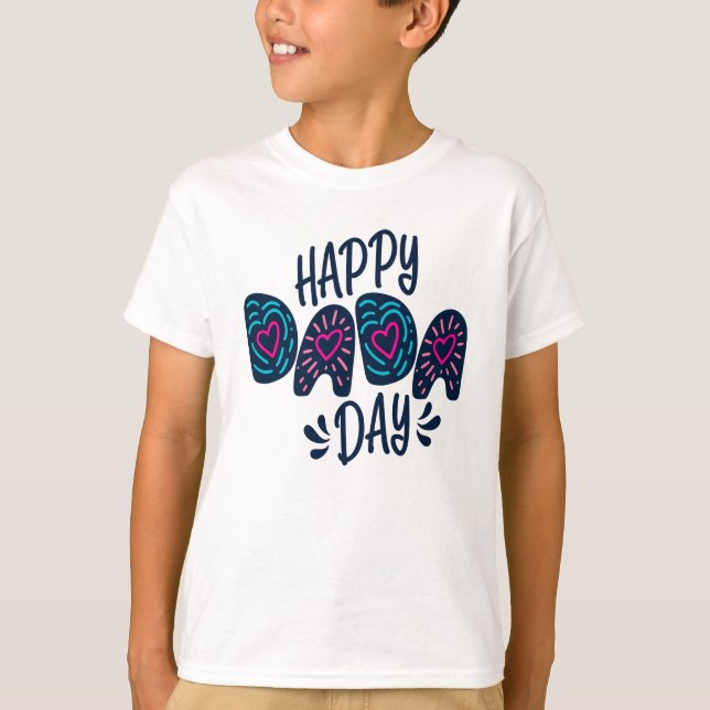 Feliz Día de Dada Feliz Día del Padre | Camisa (Anverso)