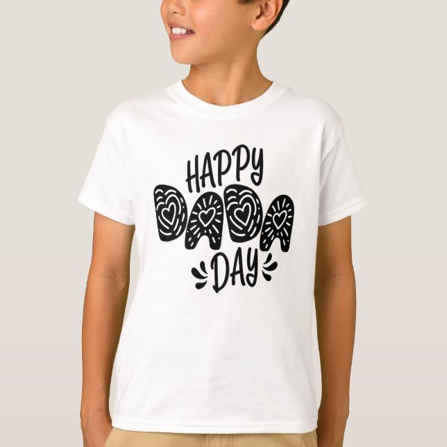 Feliz Día de Dada Feliz Día del Padre | Camisa (Anverso)