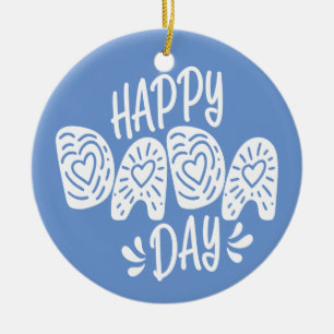 Feliz Día de Dada Feliz Día del Padre   Ornamento