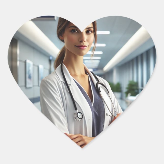 Feliz día de enfermera de pegatinas (Anverso)