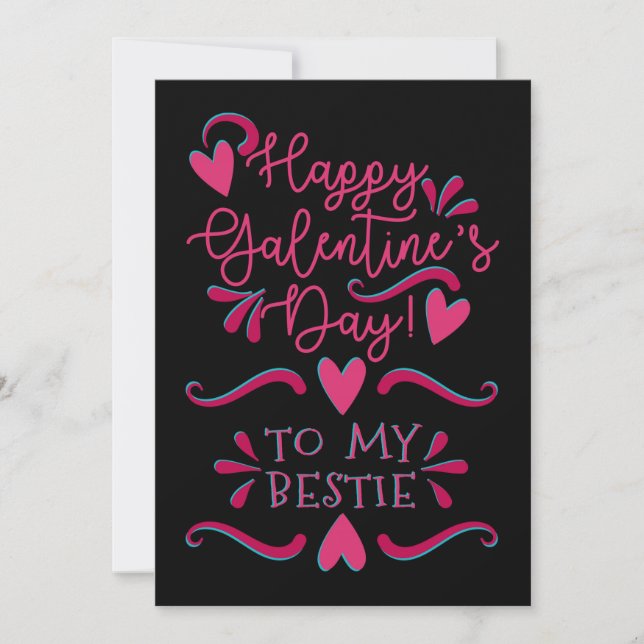 Feliz Día de Galentine | A Mi Bestie (Anverso)