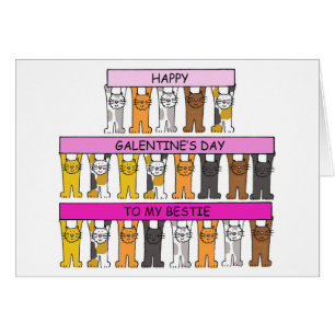 Feliz día de Galentine para la mejor amiga