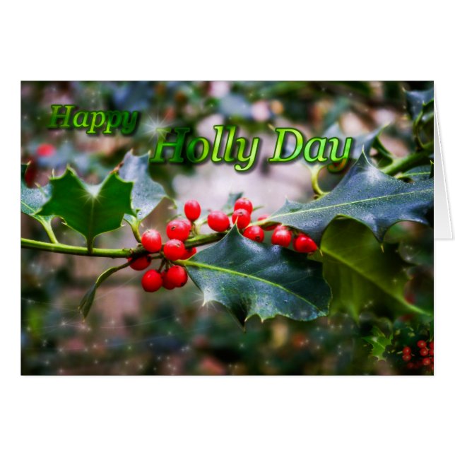Feliz Día de Holly (Anverso (Horizontal))