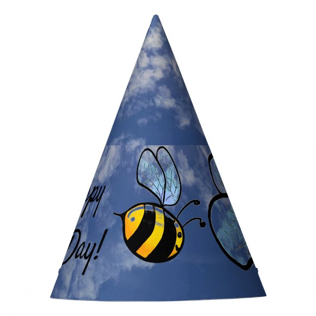 Feliz Día de la Abeja con Buzz el Abez, gorra fies (Anverso)