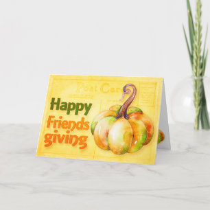 Feliz Día de la Amistad, gracias, tarjeta postal a