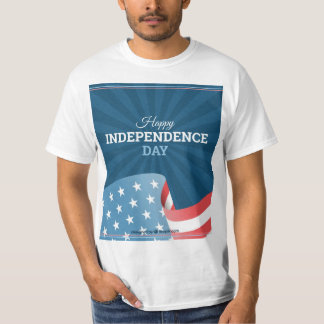 Feliz Día de la Independencia, diseño de camisetas