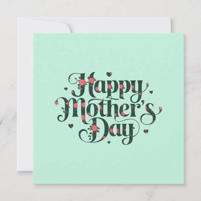 Feliz Día de la Madre (Anverso)