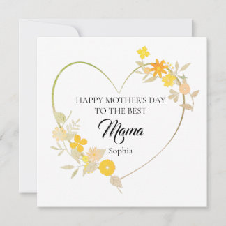 Feliz Día de la Madre a la Mejor Mamá