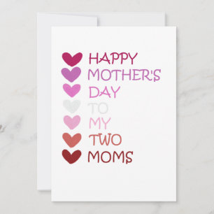 Feliz Día de la Madre a mi tarjeta de saludo de do