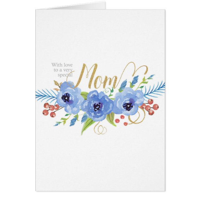 Feliz Día de la Madre a unas flores muy especiales (Frente)