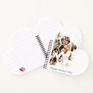 Feliz Día de la Madre Amor Cuaderno en espiral