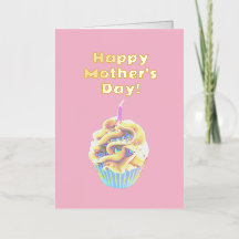 ¡Feliz Día de la Madre! Arte de pasteles