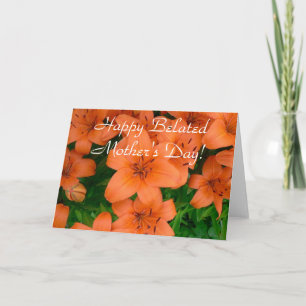 Feliz Día de la Madre Belada tarjeta de felicitaci