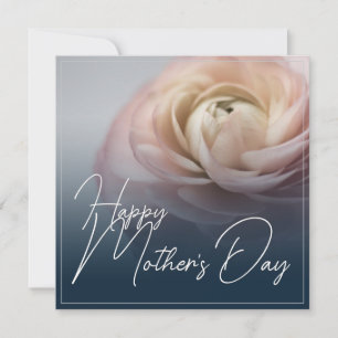 Feliz Día de la Madre con Rosa Rosa Grande