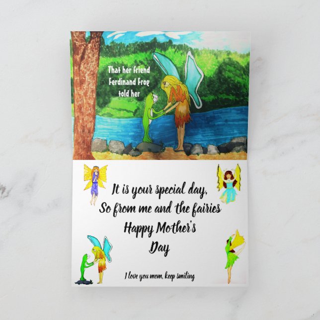 FELIZ DÍA DE LA MADRE DESDE LA TARJETA DE LAS FERI (Interior)