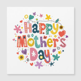 Feliz Día de la Madre Floral Guay Elegante