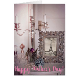 ¡Feliz Día de la Madre! Foto de la torre Eiffel de