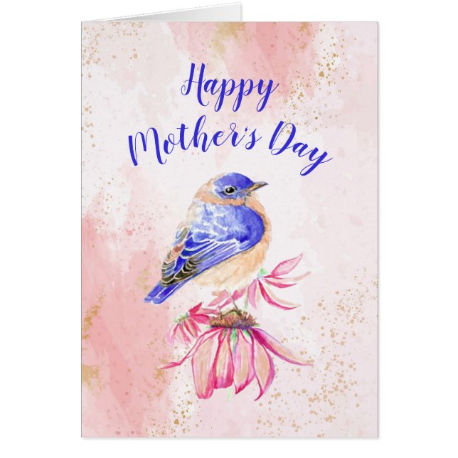 Feliz Día de la Madre Madre Madre Madre Arte Blueb (Frente)