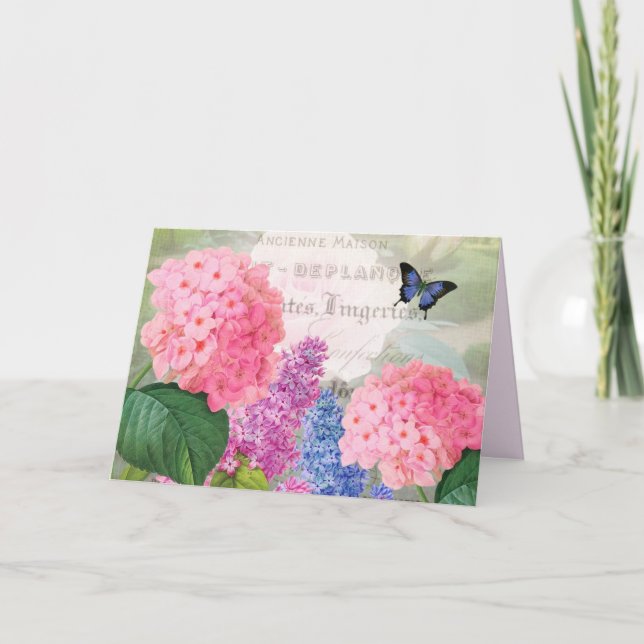 Feliz Día de la Madre Redoute Flowers Tarjeta de S (Anverso)