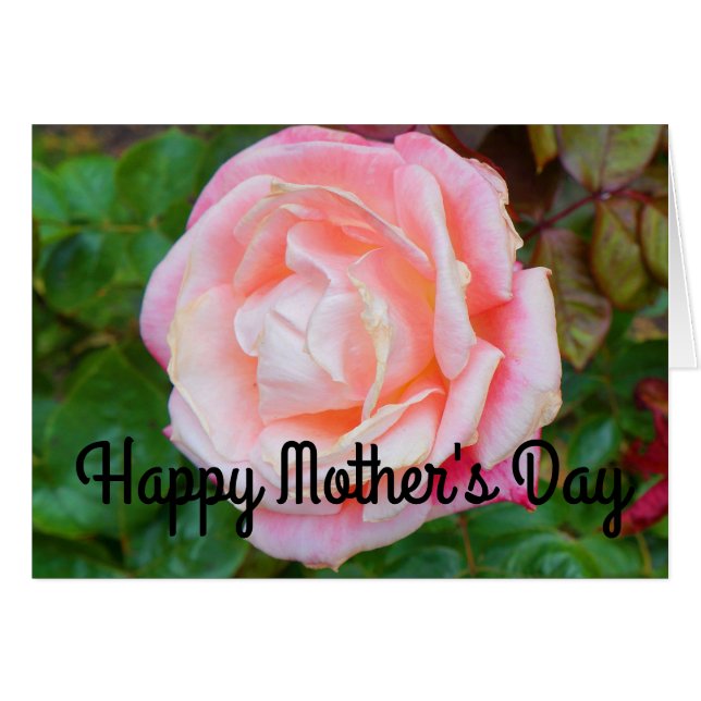 Feliz Día de la Madre, Rosa Gemini #1 Card (Anverso (Horizontal))