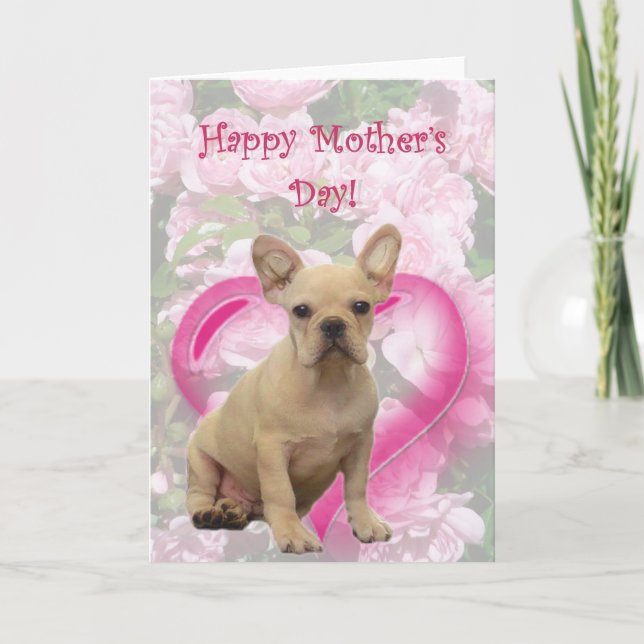 Feliz Día de la Madre, tarjeta de bienvenida al Bu (Anverso)