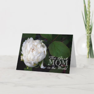 Feliz día de la madre, tarjeta de felicitación de