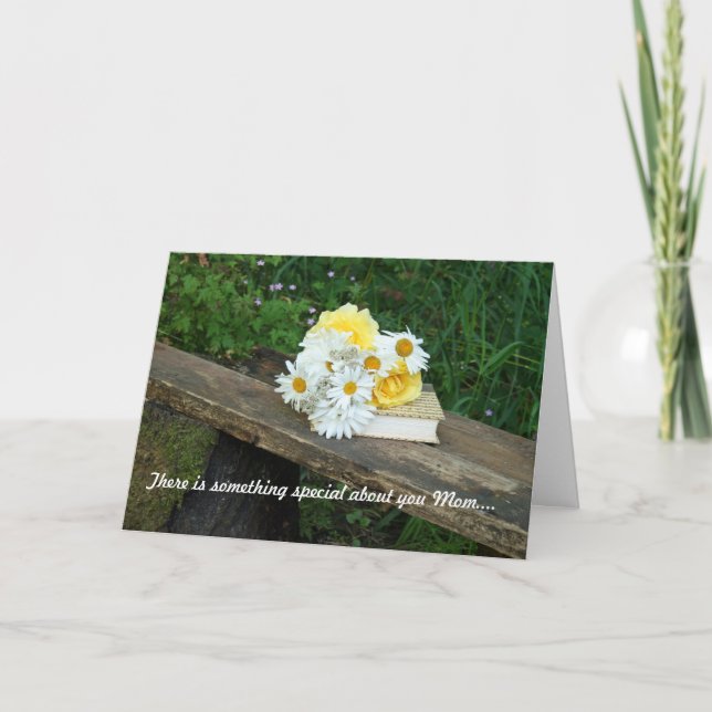 Feliz Día de la Madre Tarjeta de felicitación dobl (Anverso)