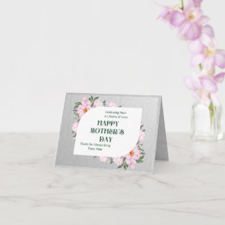 Feliz Día de la Madre Tarjeta de Felicitación Dobl