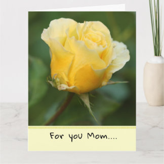 Feliz Día de la Madre Tarjeta de felicitación dobl